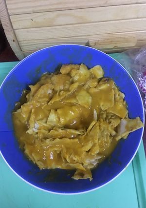 صورة لوصفة فتة عدس