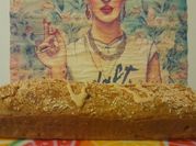 Una foto de budin de harina de arros