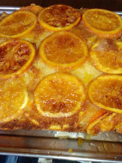 Una foto de Pastel de naranja