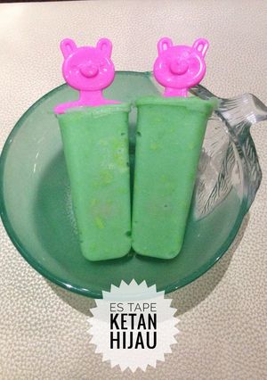 Foto resep Es Gabus Tape Ketan Hijau