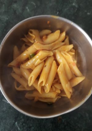 A picture of Spicy pasta.
