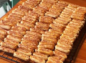 Foto resep 2. Kastengels Keju Cheddar