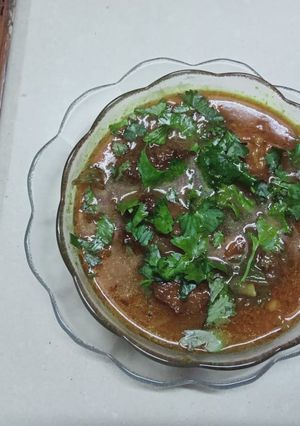 A picture of Gheeya kofte veggie.
