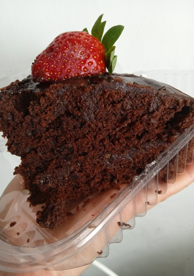Una foto de Torta húmeda de chocolate