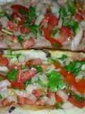 Molletes with Ham and Pico de Gallo à la Mario's