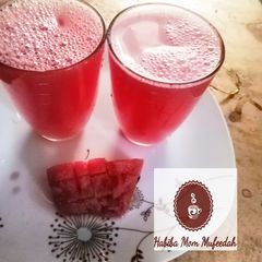 A picture of WaterMelon juice.