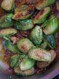 Garlic Brussels sprouts