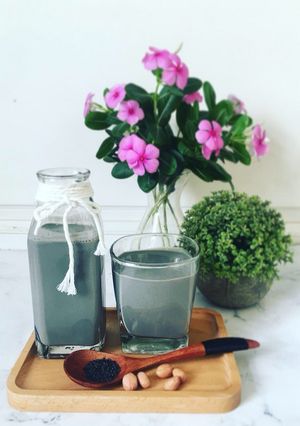 Hình của món Sữa lạc/đậu phộng, vừng/mè đen.