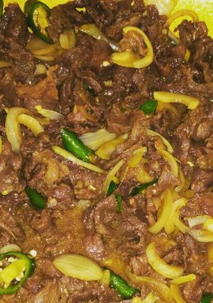 Foto resep Beef Teriyaki Simple