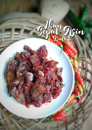 Foto resep Ikan Sepat Asin Balado
