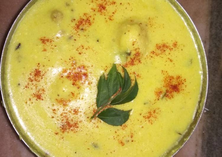 Easiest Way to Prepare Homemade Besan Kadhi