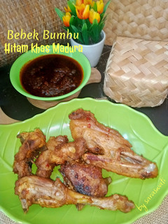 Foto resep Bebek Bumbu Hitam khas Madura