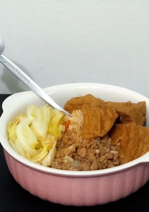 便當菜-滷肉飯 的食譜成品照片