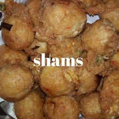 A picture of Yam balls.