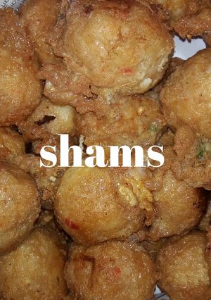 A picture of Yam balls.