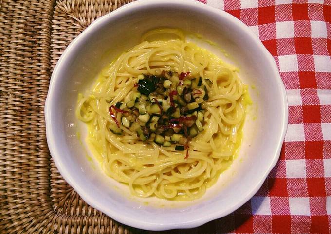 Carbonara vegetariana alle zucchine