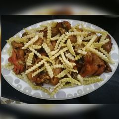 Chicken tandoori with few spices😍😋 A picture of Chicken tandoori with few spices😍😋.