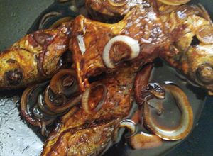 Gambar Ikan masak kicap biasa