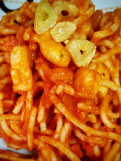 Una foto de Spaghetti a la marinera