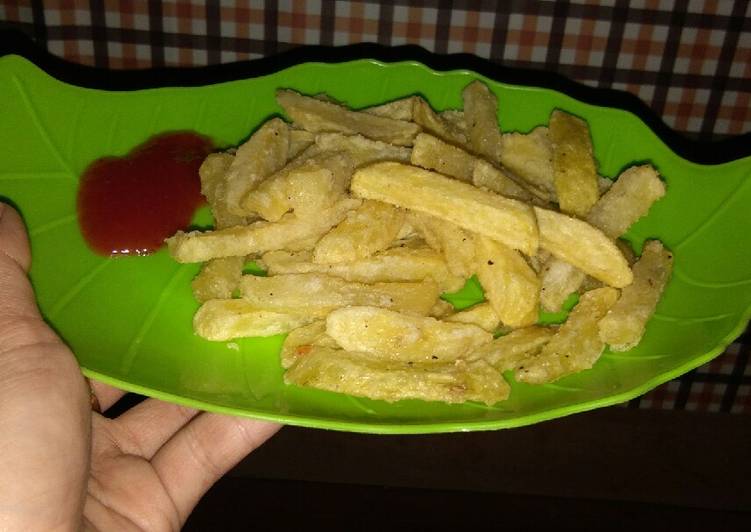 Kentang goreng ala KFC
