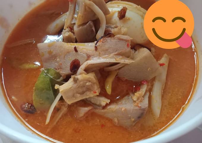 Ini dia! Bagaimana cara memasak Santan Gori campur Babat yang sedap