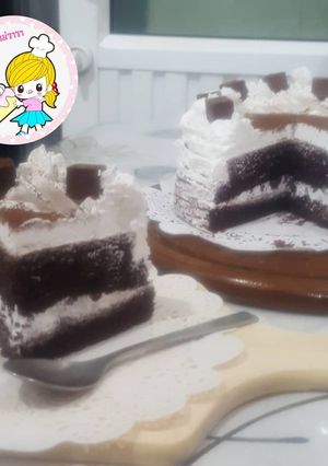 รูปของ 🍰🍫เค็กช็อคโกแลตครีมสด