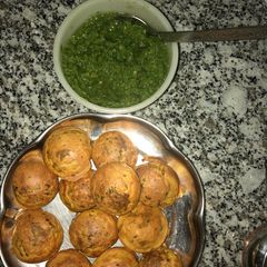 A picture of Healthy Bhee alu tikki.