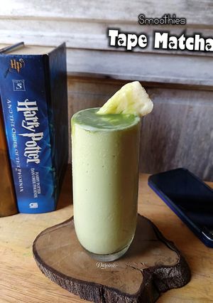 Foto resep Smoothies Tape Matcha