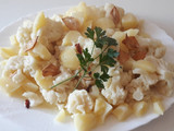 Coliflor con patatas