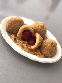 O poză a rețetei Gomboți cu prune.