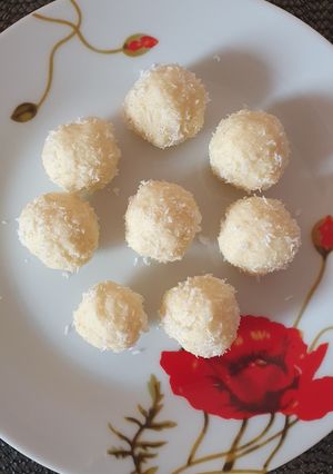 O poză a rețetei Raffaello.