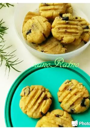 Foto resep Eggless Chocolate Chip Cookies (teflon)