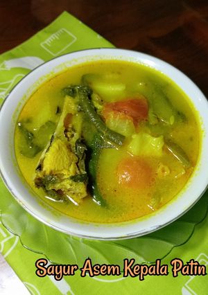 Foto resep Sayur Asem Kepala Patin