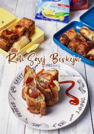 Gambar Roti Sosej Berkeju
