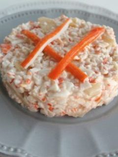 Una foto de Pasta de cangrejo