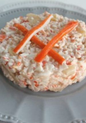 Una foto de Pasta de cangrejo