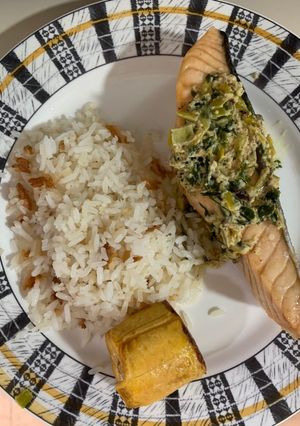Una foto de Salmón en airfryer!