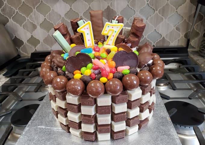 Chocolate Explosion Checkerboard Cake for teen