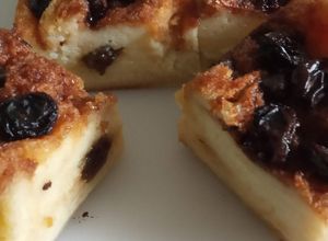 Foto resep Bread pudding baked (podeng roti panggang)