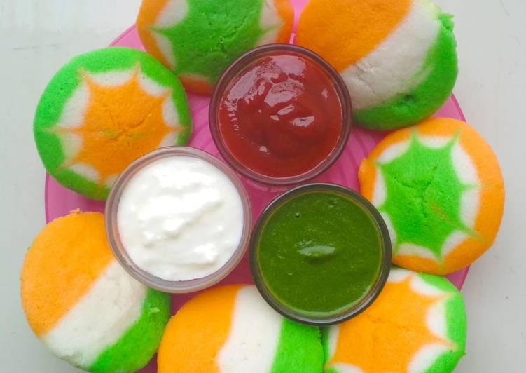 Steps to Prepare Ultimate Tricolor Idli