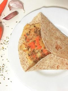 Una foto de Tortilla de Zanahoria y Puerro • Súper Fit 💗