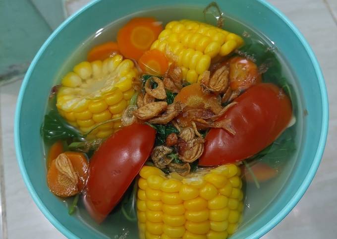 Resep Sayur Bening Bayam Oleh Dessiy Cookpad