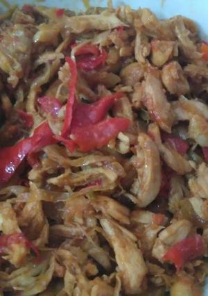Foto resep Ayam Suwir Rica Rica