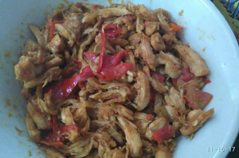 Cara Bikin Ayam Suwir Rica Rica Menu Enak