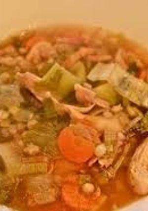 A picture of Cock Soup.