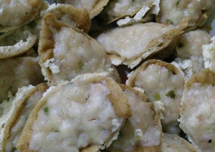 Tahu Balik isi daging ayam & udang