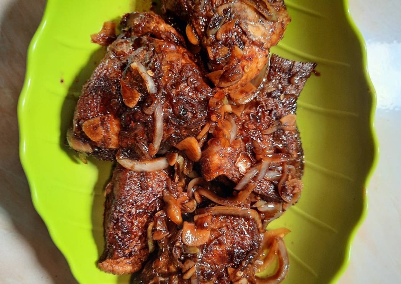 Nila goreng Kecap