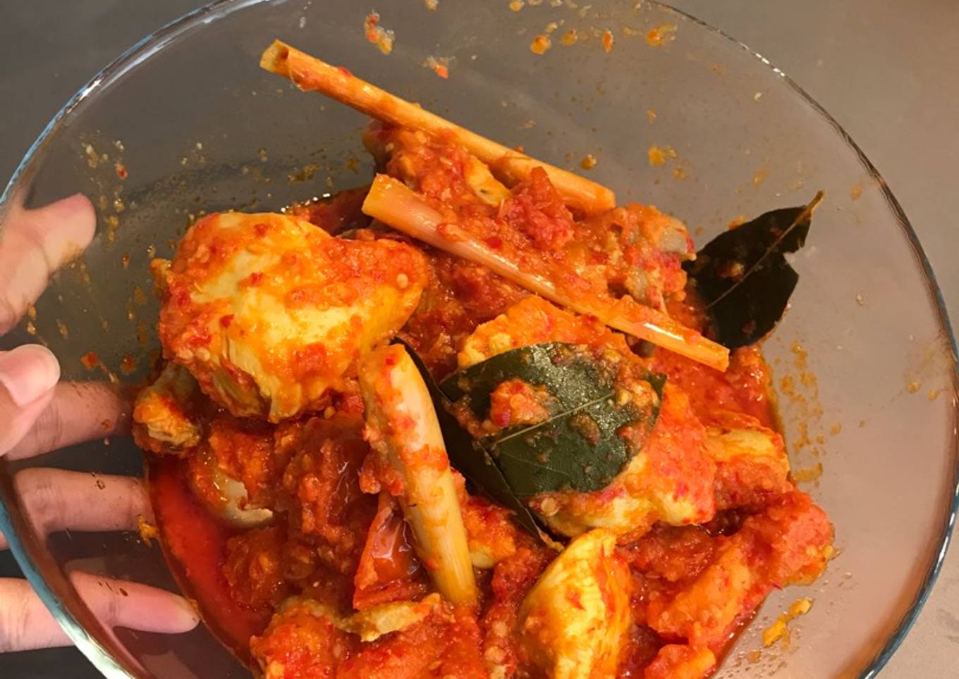 Ayam balado mantap