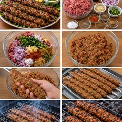 A picture of Beef Seekh Kebab Recipe 🍢.