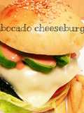 Cafe-Style Avocado Cheese Burger